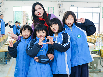 孩子们的笑容